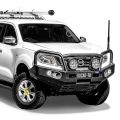 Black steel bull bar to suit Nissan Navara NP300