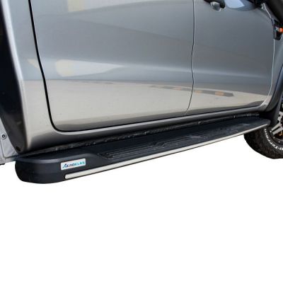 Aeroklas Universal Side Steps to suit Ford Ranger/ Mazda BT-50 2011