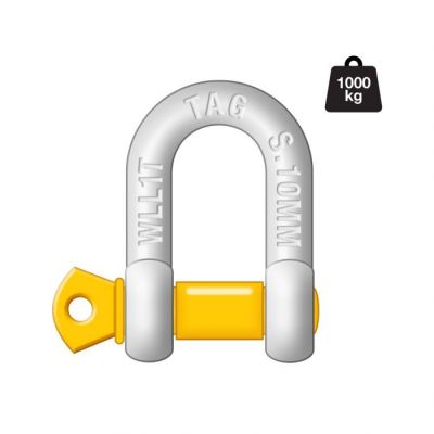 Tag D-Shackle 10 mm