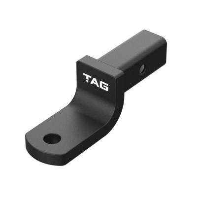 Tag Towball Mount 178mm long 90° face 14mm drop 