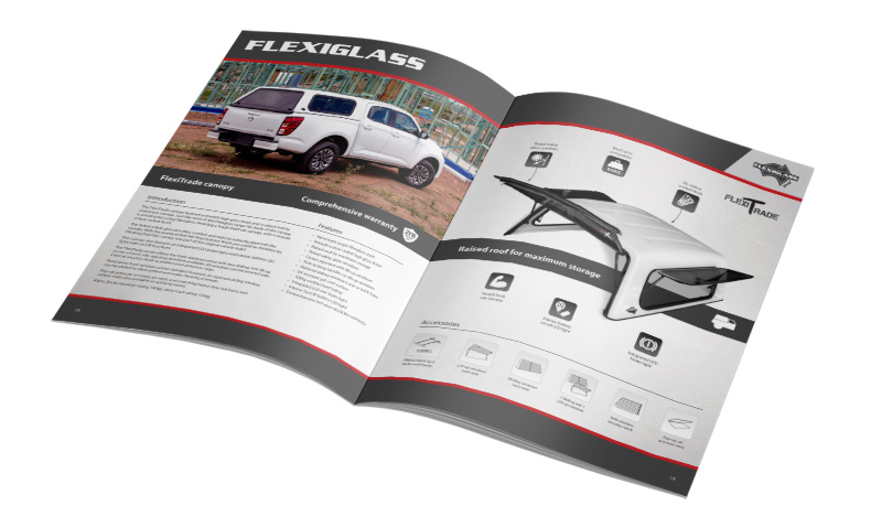 Flexiglass product catalogue edition 21.1 product information page