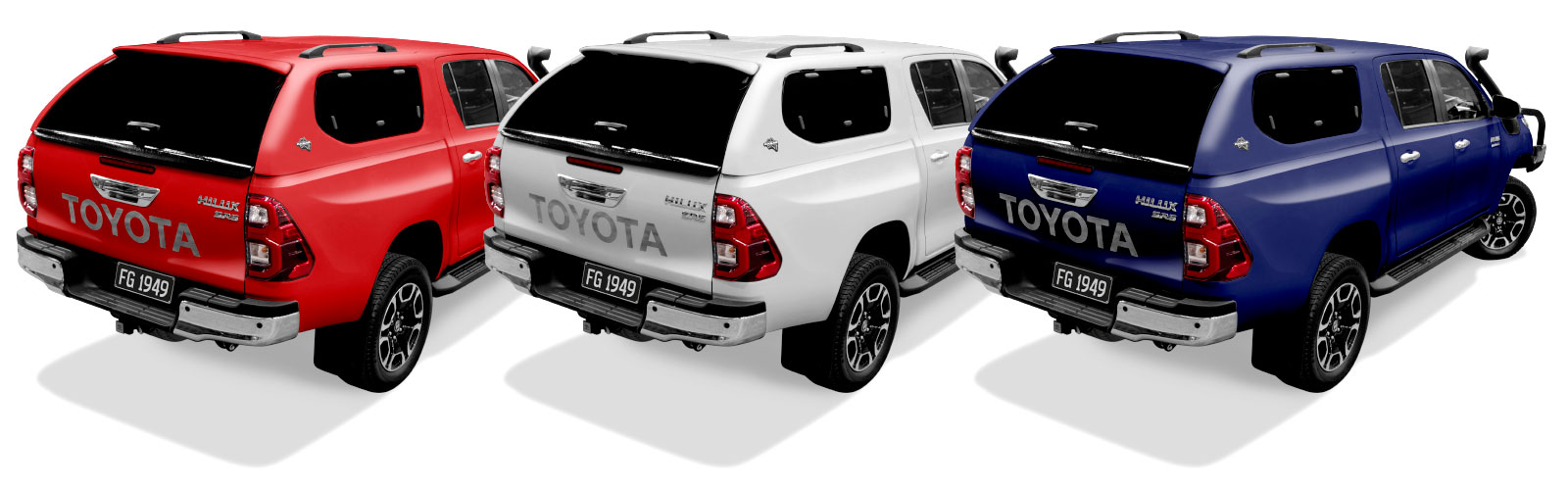 2020 Toyota Hilux Canopy Colour Options
